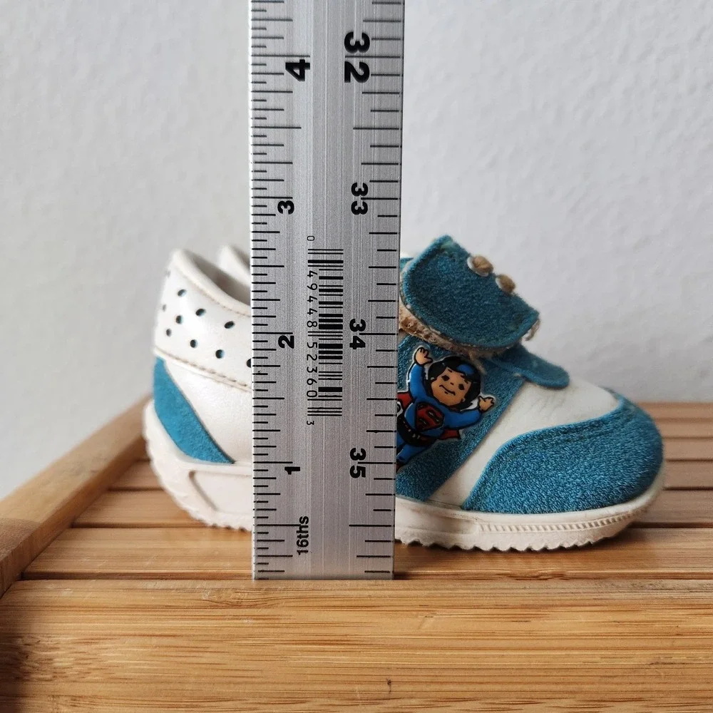 Vintage RARE DC COMICS 1978 Superman‎ Made In The USA Child Shoes Size 3